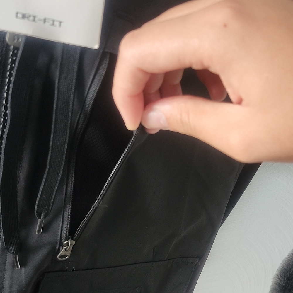 Nike Black Full-Zip Hoodie with Vest - Picture 4 of 8